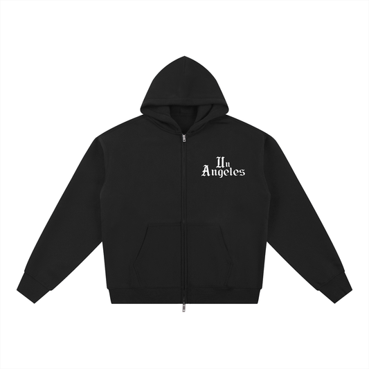 Los Angeles made in Mexico Zip-Through Hoodie