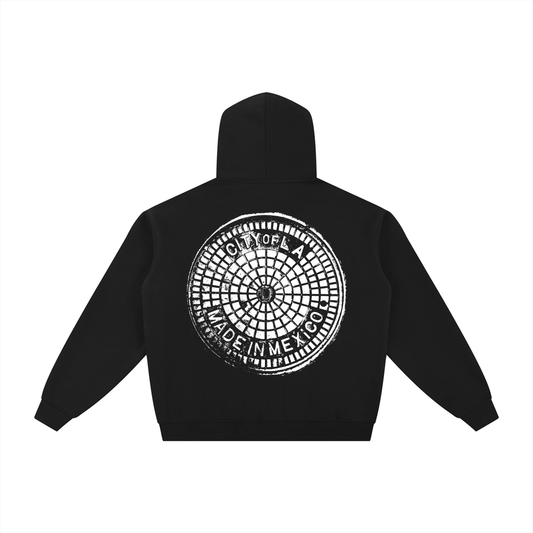 Los Angeles made in Mexico Zip-Through Hoodie